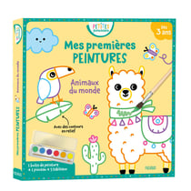Mes premières peintures Petites pousses - Animaux du monde - Fleurus
