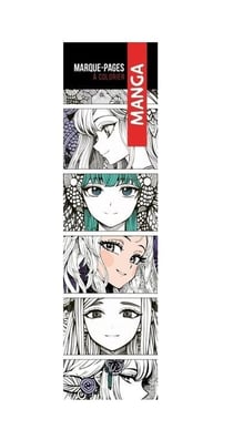 Marque-pages à colorier : Manga - Fleurus