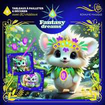 Tableaux à pailleter et décorer - Royaume magique