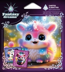 Fantasy Dreams - 10 cartes à gratter étincelantes : Arc-en-ciel magique