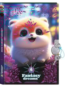 Mon carnet secret - Chiot câlin - Fantasy Dreams