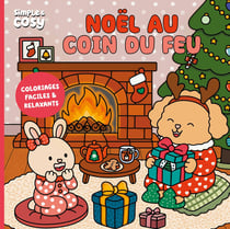 Coloriages noel au coin du feu