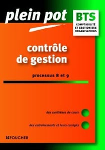 Contrôle de gestion Processus 8 et 9