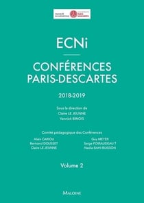 Ecni conferences paris-descartes volume 2 2018-2019