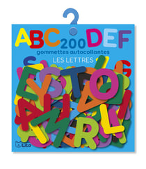 Mes gommettes maternelle - les lettres