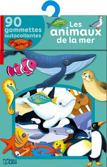 Les animaux de la mer - livre de gommettes