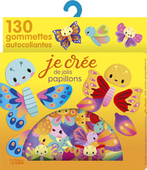 AVEC MES GOMM JE CREE PAPILLON