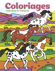 Grands coloriages - chevaux et poneys