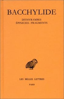Dithyrambes / epinicies / fragments