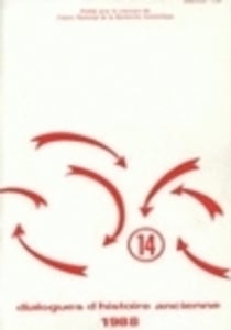 Dialogues d'histoire ancienne, n° 14/1988