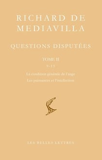Questions disputées Tome 2