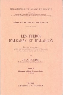Les Les Fueros d'Alcaraz et d'Alarcon