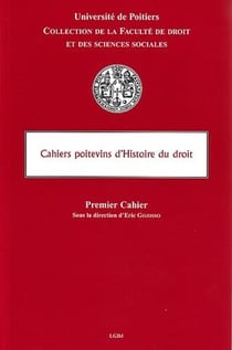 Cahiers de l'histoire du droit
