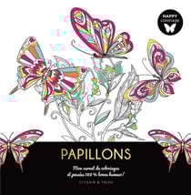 Happy coloriage papillons