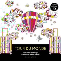 Happy-coloriage tour du monde