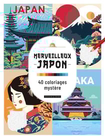 Japon - 40 coloriages mystère