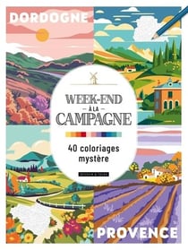 Coloriage mystère Week-end à la campagne