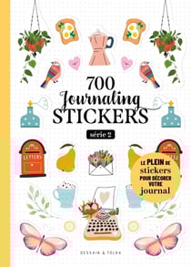 700 journaling stickers - série 2