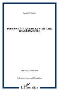 Pour une éthique de la visibilité dans l'invisible
