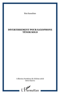 Divertissement pour saxophone ténor solo