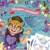 Masques scintillants - 6 masques à décorer