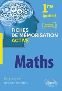 Spécialité mathématiques : première - nouveaux programmes