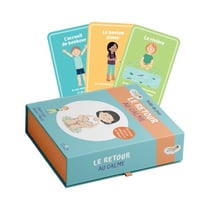 Coffret bulle de joie - retour au calme, des 5 ans - 50 cartes pour se detendre et se relaxer !