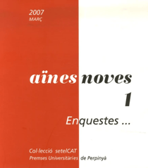Aines noves - volum 1