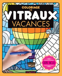 Coloriage de vitraux - vacances