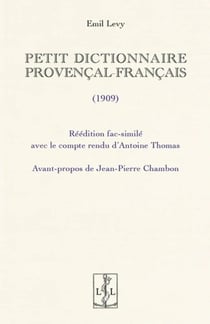 Petit dictionnaire provençal-français