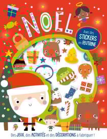 Mes stickers en feutrine - noel