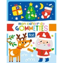 Mon cahier de gommettes - noel