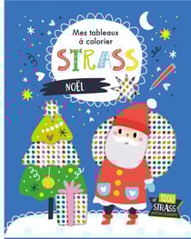 Mes tableaux a colorier strass - noel