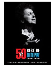 Best Of Édith Piaf 50 chansons - partition