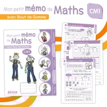 Mon petit mémo de maths au CM1 avec Bout de Gomme - cahier de l'élève