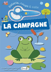 Colorie, coupe et colle : la campagne