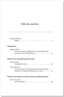 Demontrer l'efficacite des interventions non medicamenteuses : questions de points de vue