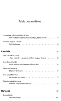 Les univers de frederic jacques temple