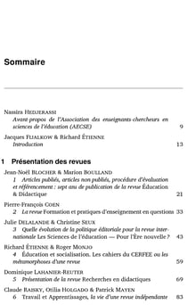 Les revues en sciences de l'education : mutations et permanences - lire, publier, diffuser