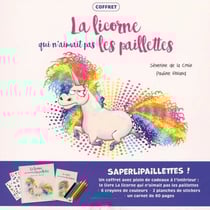 Coffret La licorne qui n'aimait pas les paillettes