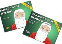 Habille-toi vite, pere noel ! zieh dich rasch an, weihnachstmann !