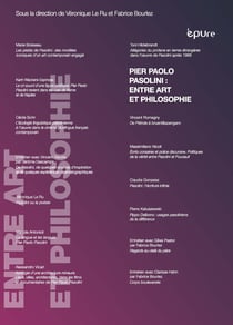 Pier Paolo Pasolini : entre art et philosophie