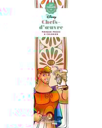 Marque-pages à colorier - Chefs D'Œuvre