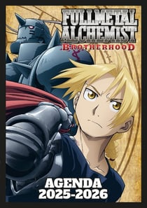 Agenda scolaire 2025-2026 Fullmetal Alchemist : Brotherhood