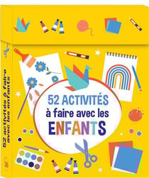52 activités à faire avec les enfants- Jeu de Cartes Famille - 8 ans et +