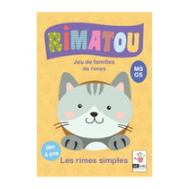 Rimatou jeu de familles de rimes - Les rimes simples - MS/GS
