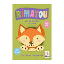 Rimatou jeu de familles de rimes - rimes complexes - MS/GS