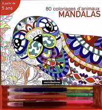 Mandalas - 80 coloriages d'animaux