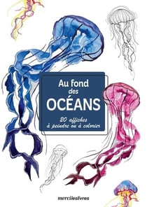 Au fond des oceans - affiches a colorier ou a peindre