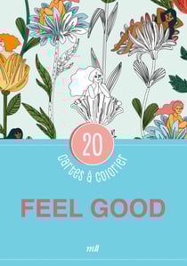 Feel Good - 20 cartes postales à colorier